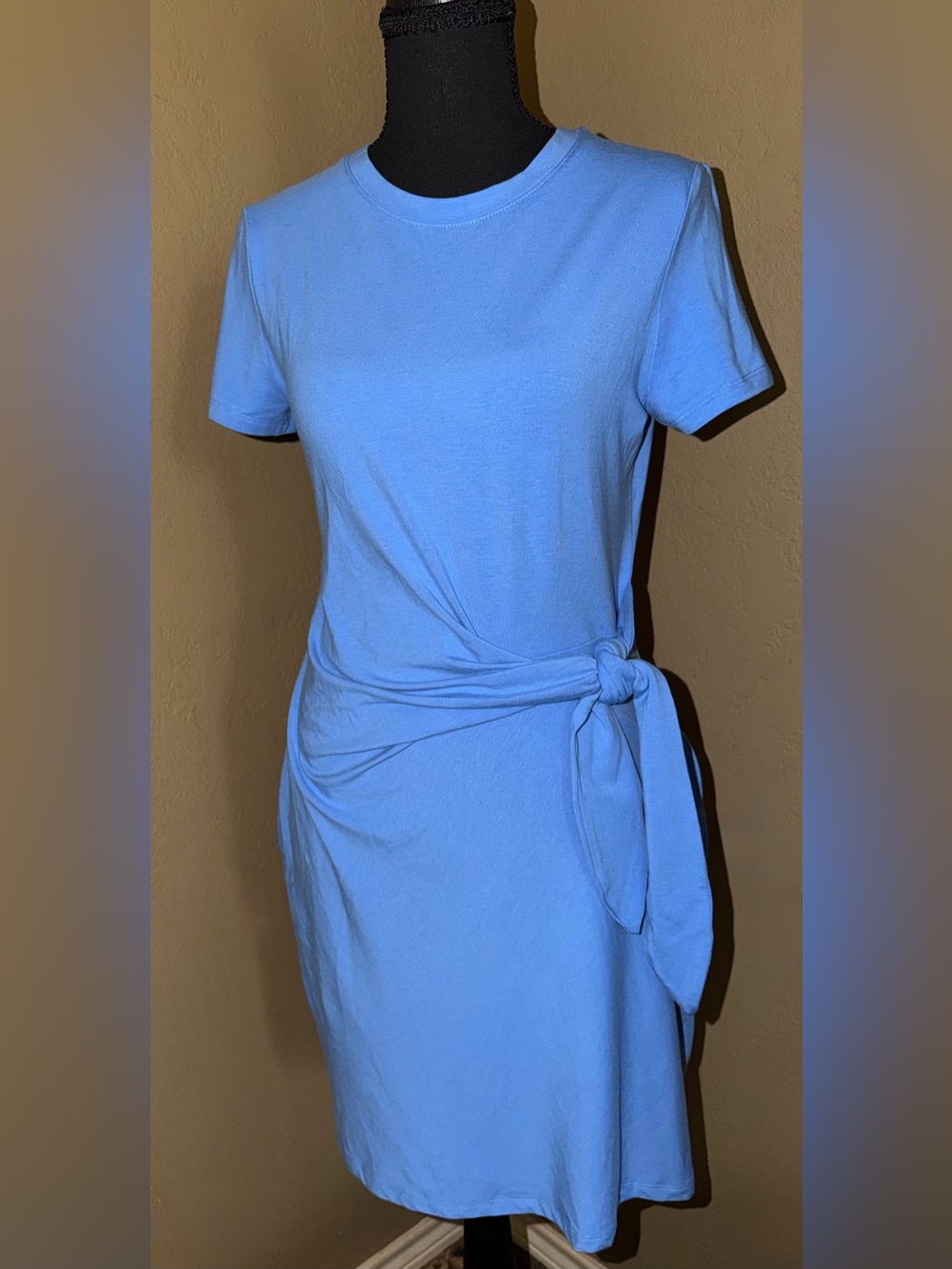 a new day Blue Tie-Waist Midi Dress - Picture 2 of 7
